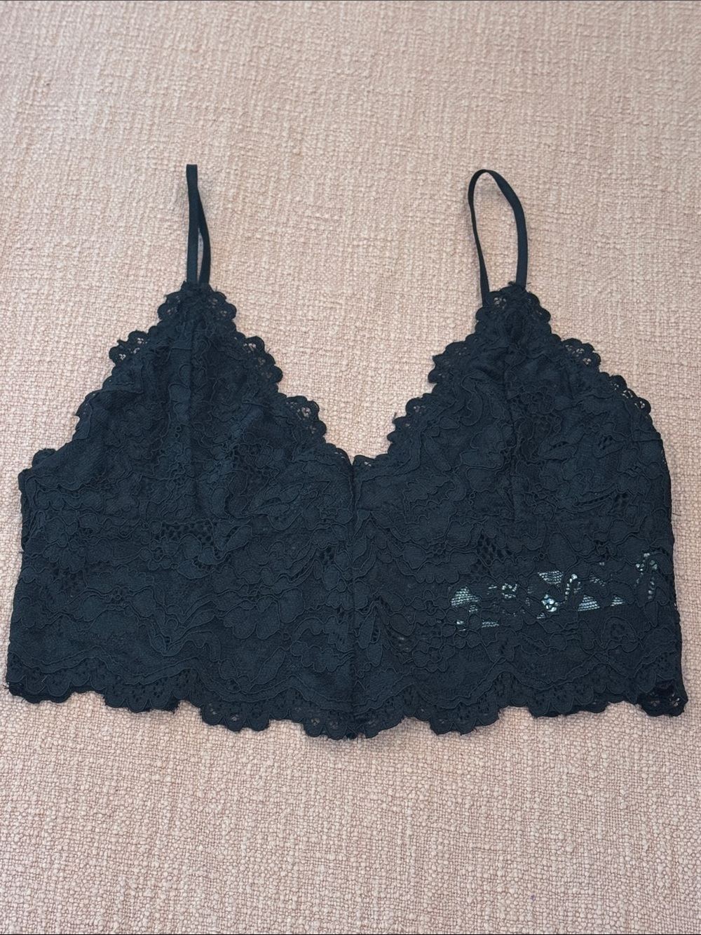 Zara med wm’s Black Lace Bralette